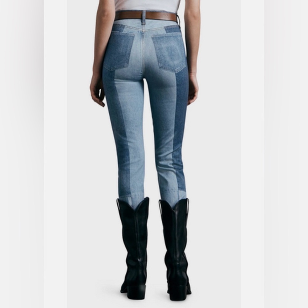 Rag & Bone Nina Stretch Miramar Cigarette Jeans Bryon - Picture 7 of 11